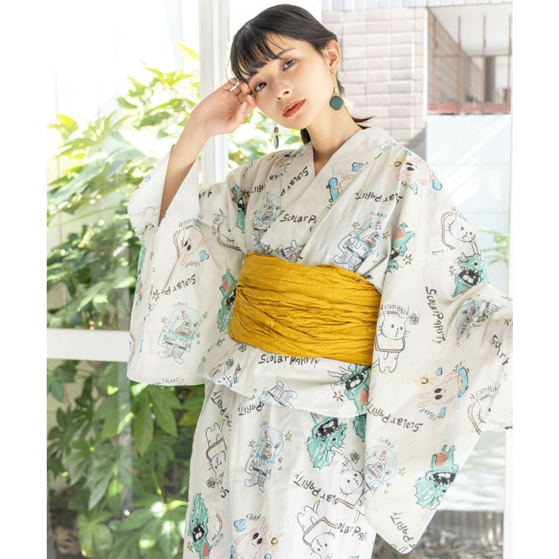 セール 10%OFF】スカラー ScoLar キャラ・クラゲ・ネコ 3柄展開