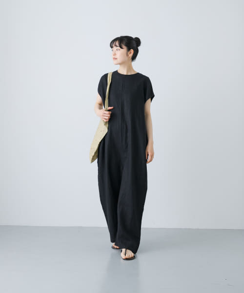 2サイズ展開』リネンオールインワン(508256053) | かぐれ(KAGURE