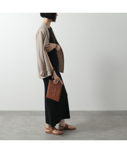 セリーヌ／CELINE ／クラッチバッグ／レザー／１０４０ CELINE - セリーヌ クラッチバッグ - デニム×レザーの通販 by