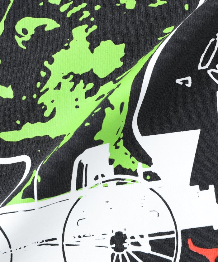 【関送無料】 BRAIN DEAD Alien tractor ロゴ 半袖 Tシャツ Alien Tractor T-shirt - Washed Black – Brain Dead