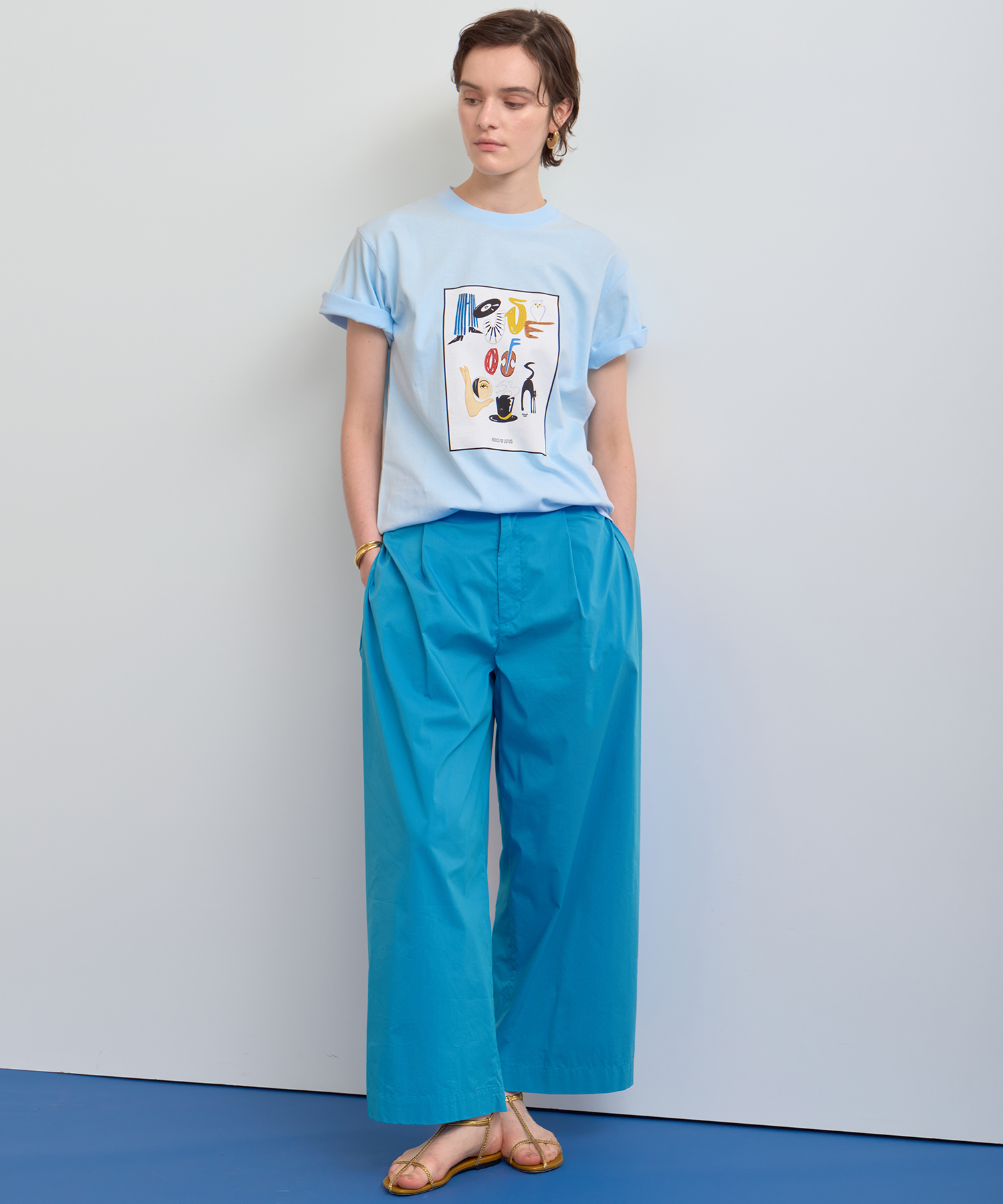 AZUSA IIDA コラボレーションTシャツ (HOUSE OF LOTUS