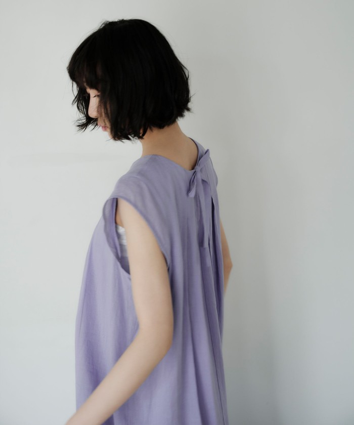 EM RA/TEN タックギャザー 2WAY ワンピース EMMEL REFINES＞EM RA/TEN タックギャザー 2WAY ワンピース