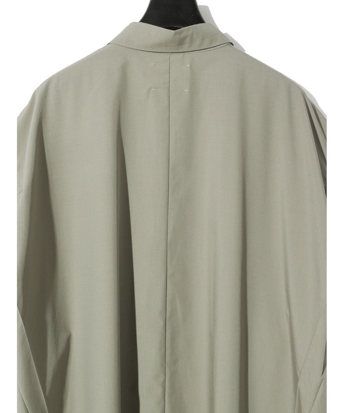 セール】MIDIUMISOLID for Ladies タックショルダーワイドシャツ