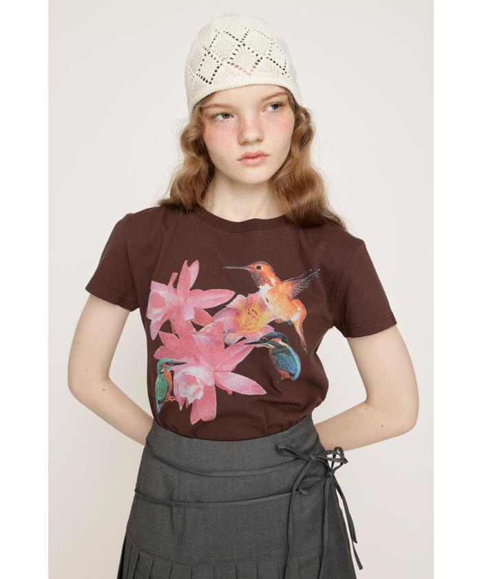 SLY スライ PHOTO PRINT COMPACT Tシャツ PHOTO PRINT COMPACT Tシャツ(508194825) | スライ(SLY) - d fashion
