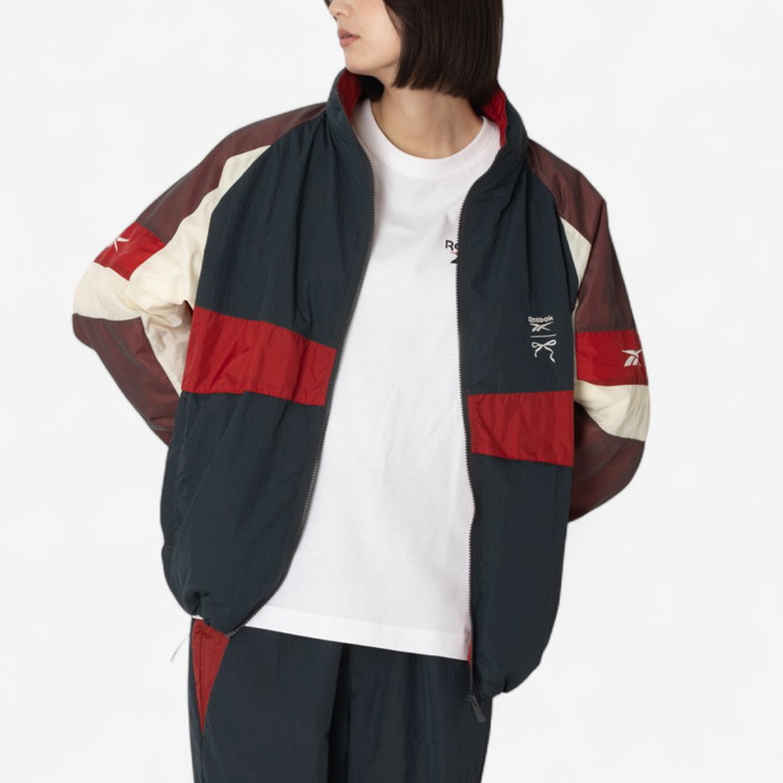 【新品未使用オンライン完売】Reebok IS:SUE トラックジャケット イッシュ カラーコンビネーショントラックジャケット / IS:SUE