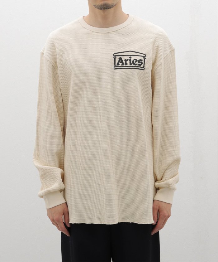 セール】【ARIES / アリーズ】WAFFLE LS TEE(508267591