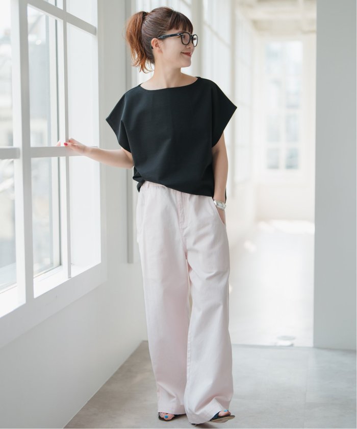 Spick and Span ギマコットンフレンチスリーブプルオーバー