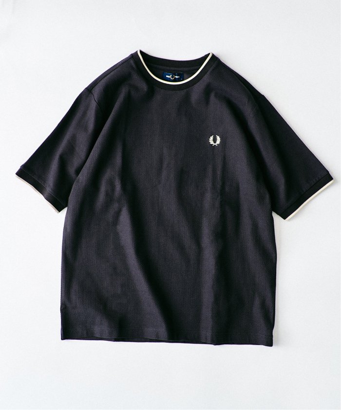 大人気新品 417別注 PERRY FRED Textured Tシャツ(508095794 Tipped Single トップス