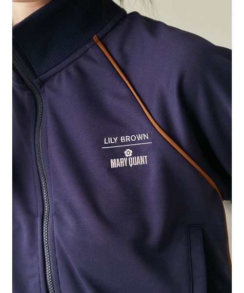LILY BROWN×MARY QUANT】ハーフスリーブトラックジャケット