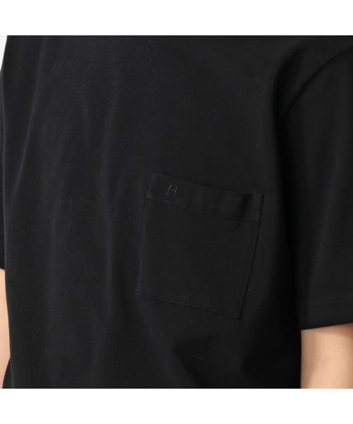 HERMES Tシャツ Broderie H H072025HA 半袖 胸ポケット エルメス Hermes HERMES Tシャツ Broderie H H072025HA 半袖 胸