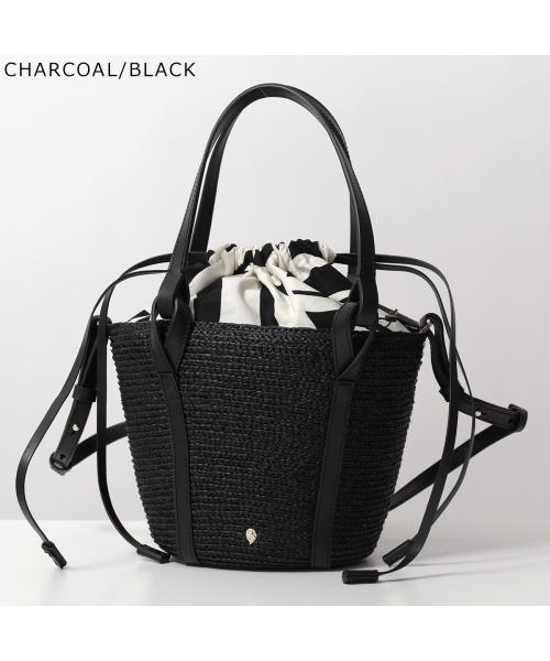 ヘレンカミンスキー 2Way ショルダー付きカゴバッグ Cassia S 黒色