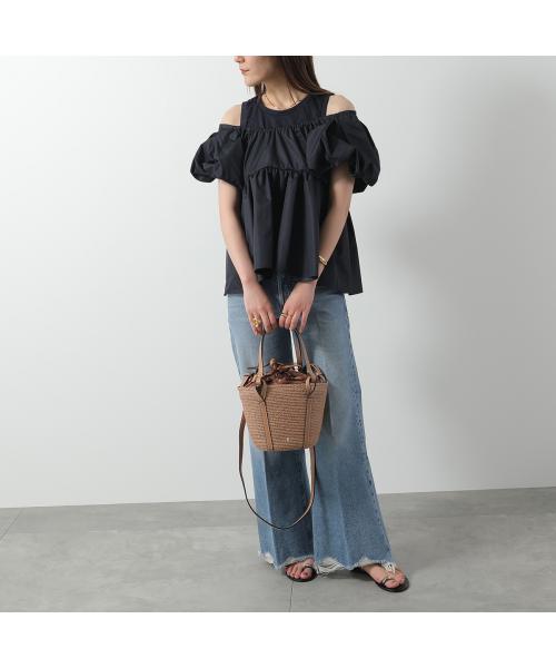 ヘレンカミンスキー バンブー フリル 2way バッグ かごバッグ