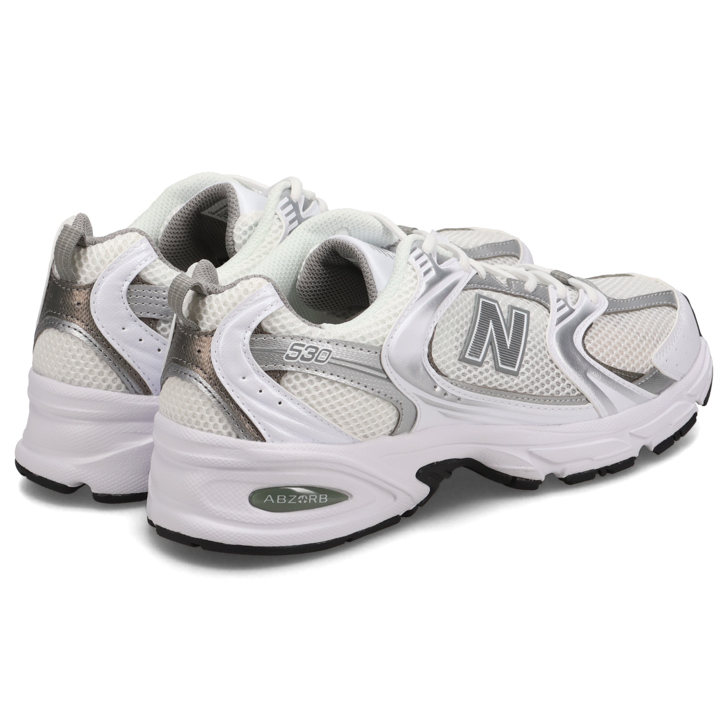 New Balance MR530AD ホワイト/グレー スニーカー NEW BALANCE MR530AD 
