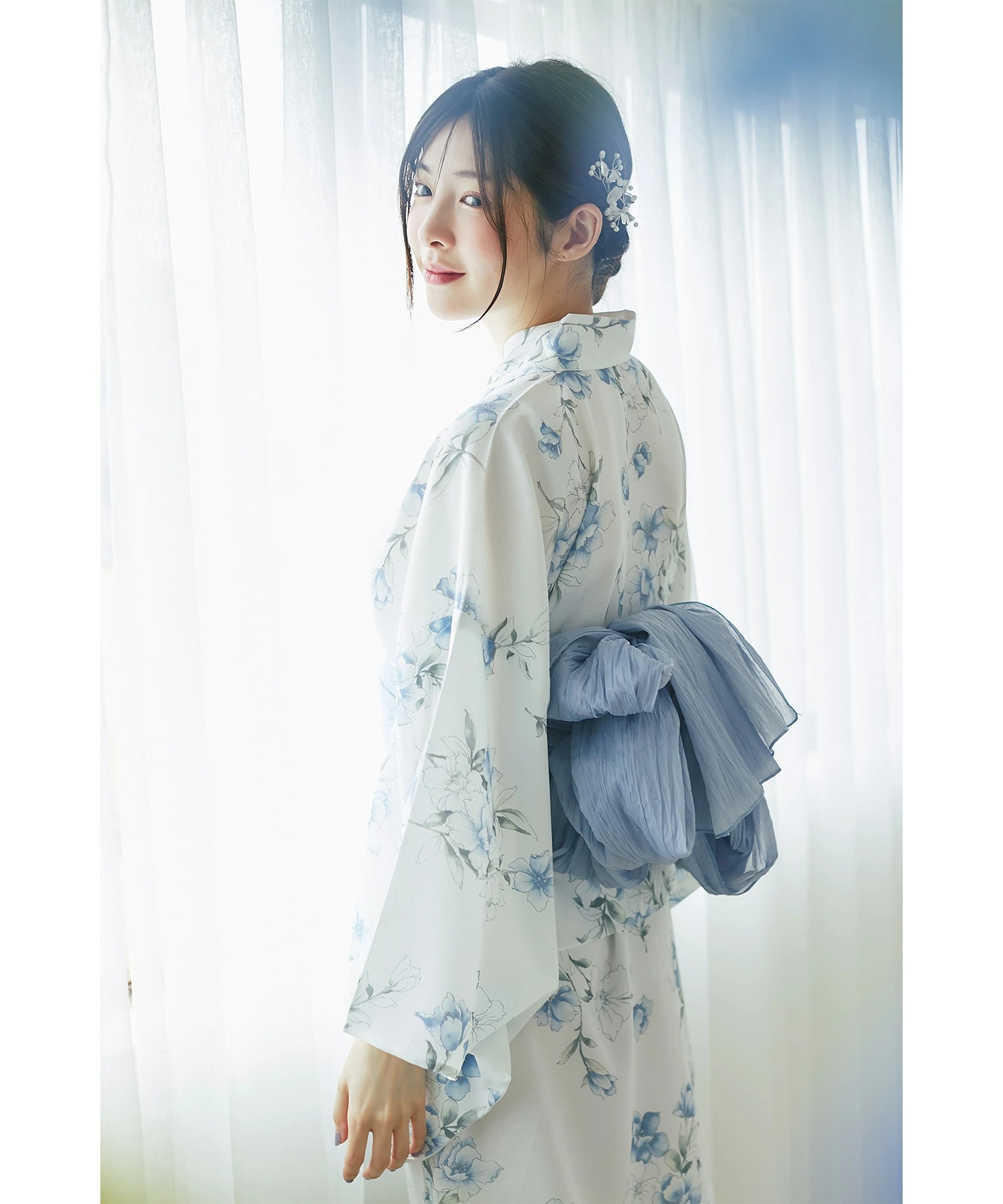 tocco closet セパレート　浴衣　水色 トッコクローゼット tocco closet 【トップス＆ワンピース＆帯の