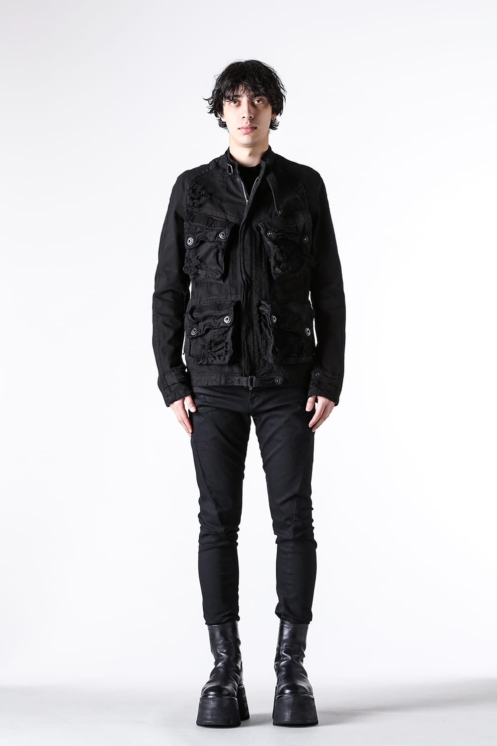 クーポン】ユリウス JULIUS 10.5oz STRETCH DENIM PANTS クーポン】ユリウス JULIUS 10.5oz STRETCH DENIM PANTS