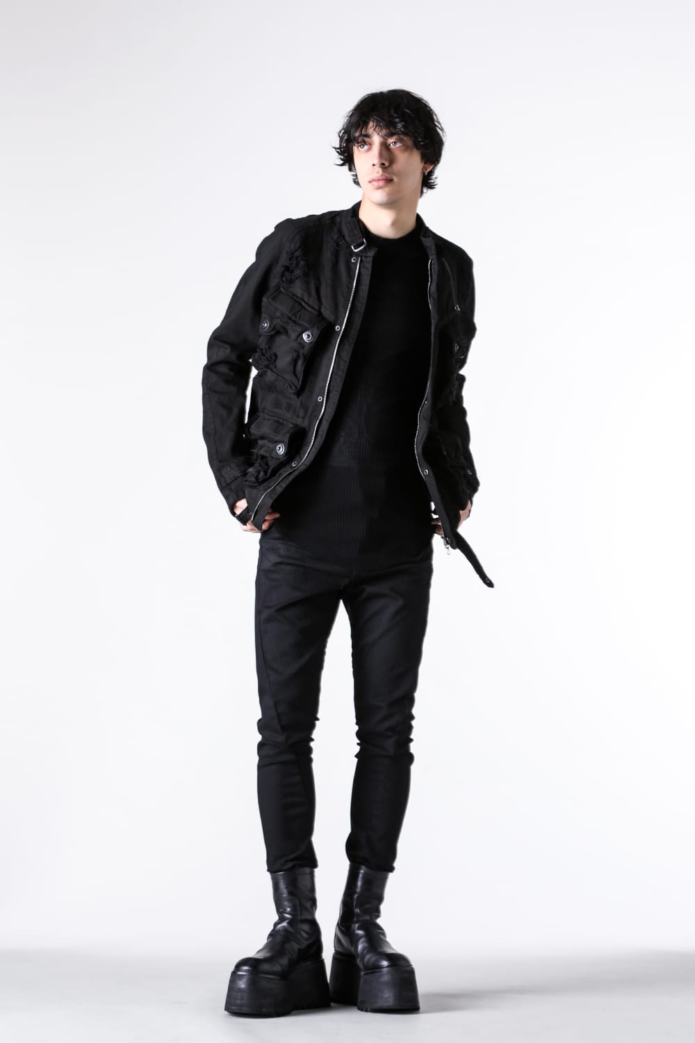 クーポン】ユリウス JULIUS 10.5oz STRETCH DENIM PANTS クーポン】ユリウス JULIUS 10.5oz STRETCH DENIM PANTS