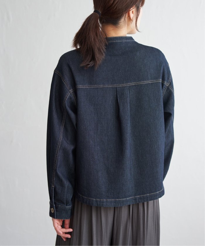 メッシュデニムブルゾン(508122071) | イッカ(ikka) - d fashion