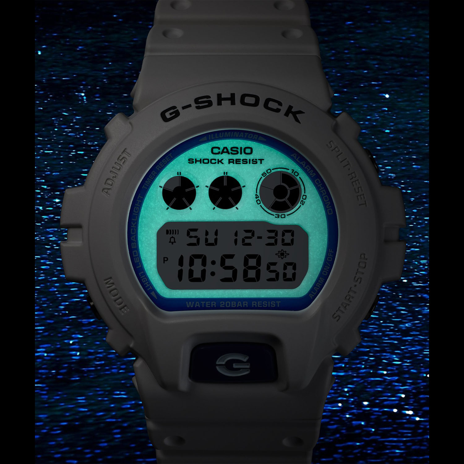G－SHOCK】HIDDEN GLOW Series / DW－6900HDS－7JF(508266808