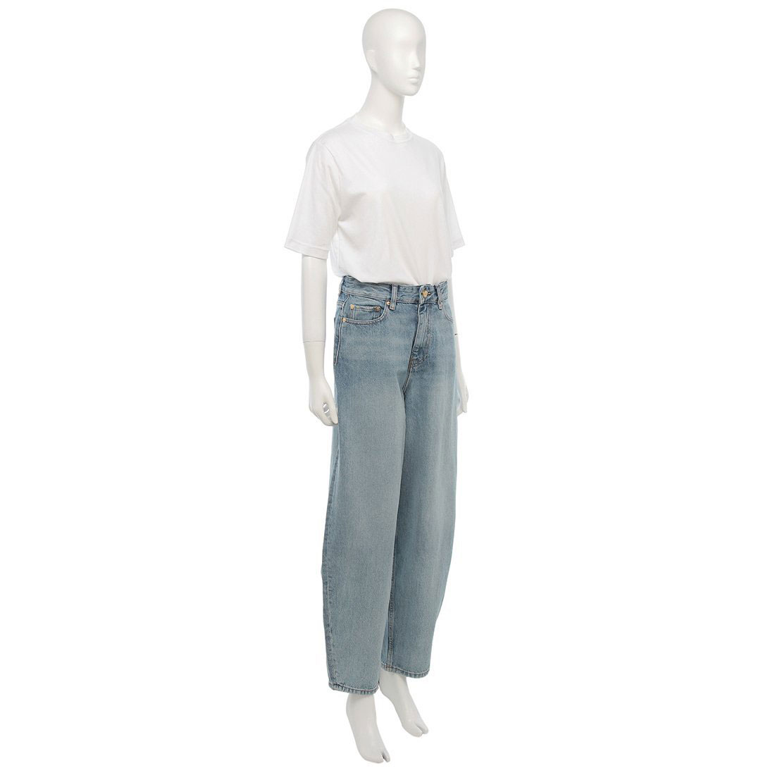 ガニー GANNI パンツ デニム ブルー レディース GANNI J1641 565