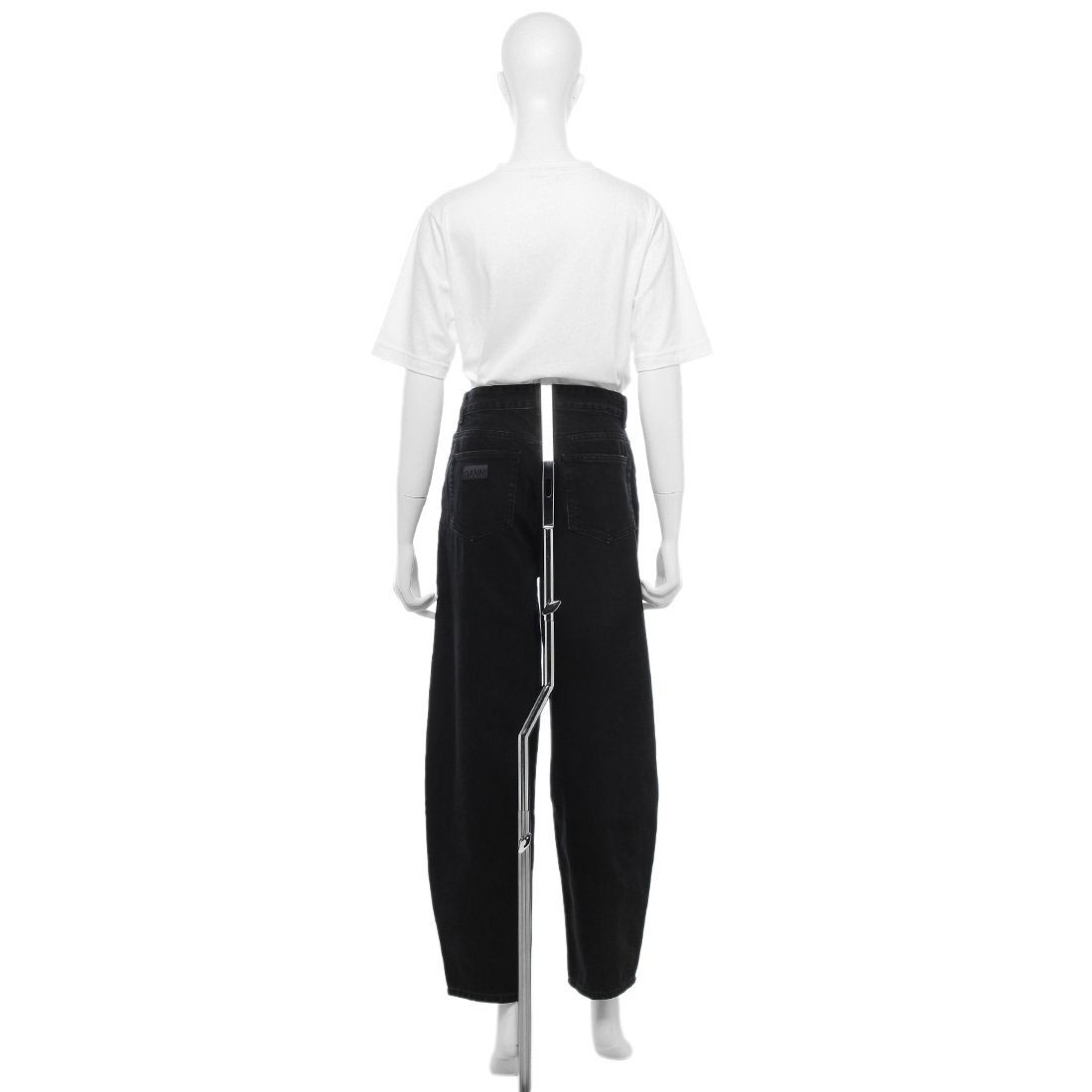 ガニー GANNI パンツ デニム ブラック レディース GANNI J1642