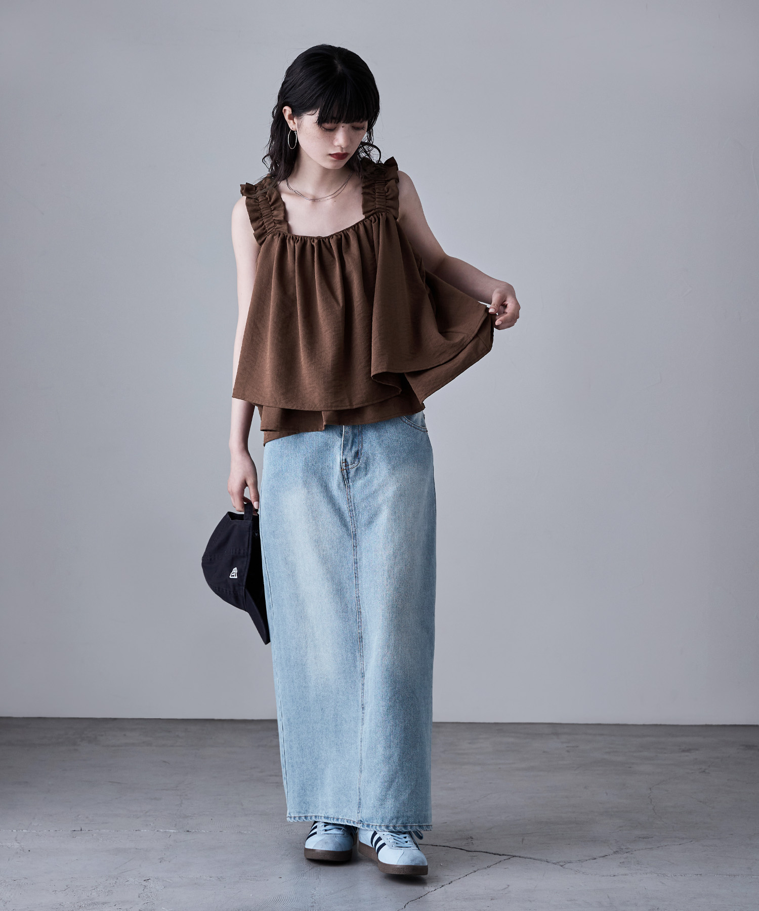 CANAL JEAN リネンビスチェ 未使用 レディースF