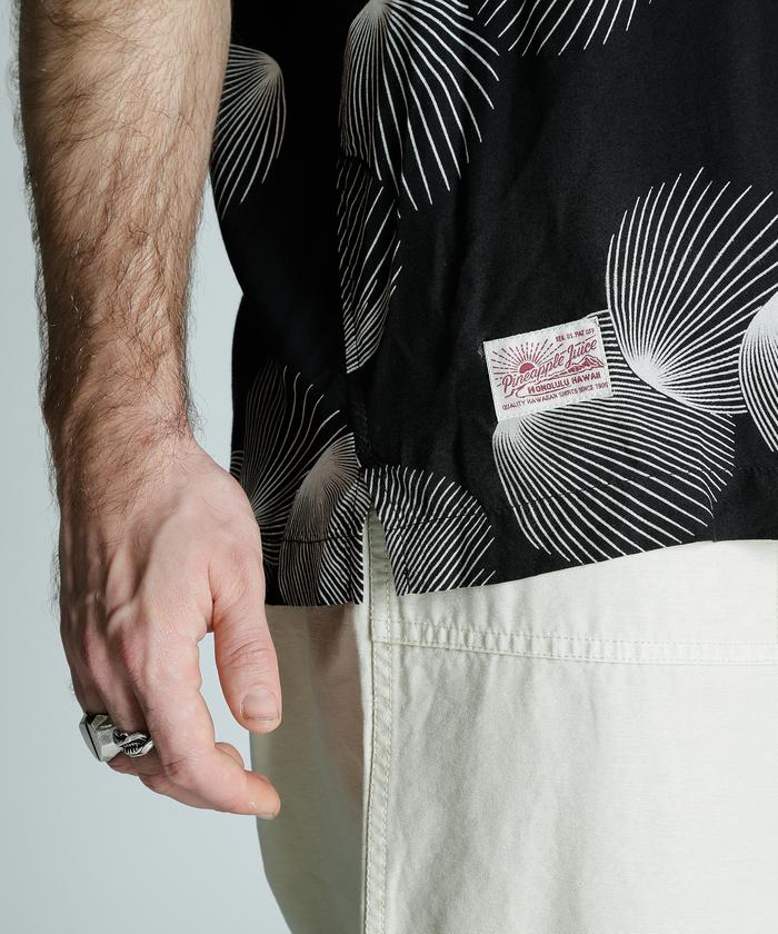 し*た様 ショット PJ ×パイナップルジュース レーヨンシャツ M PJ/×パイナップルジュース/RAYON SHIRT SHELL/レーヨンシャツ