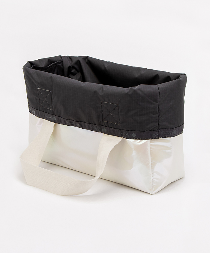 【LeSportsac】GRADIENT LG REVERSE TOTE パール調 リバーシブル GRADIENT LG REVERSE TOTEパーライズドグラディエント/サンダー