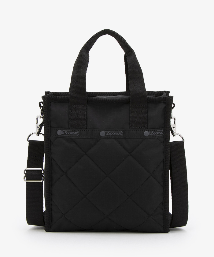 国内直営【LeSportsac】MINI TOTE W PEARLS ミニトート パール付 MINI N/S TOTE W/ PEARLSミッドナイトパール（トートバッグ