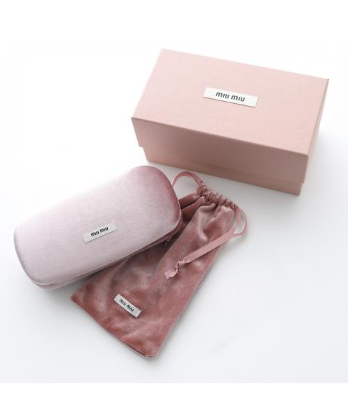 ミュウミュウ Miu Miu MIUMIU メガネ 0MU 11XV スクエア ブロー