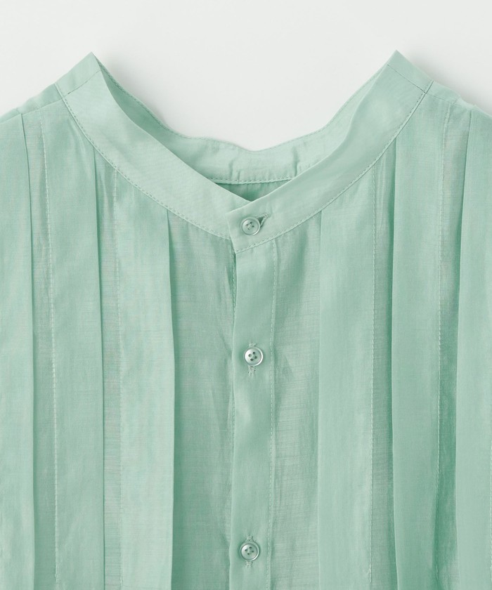ブラウス シャツ 「EMMEL REFINES」EM タックプリーツ ノースリーブ ブラウス レディース UNITED ARROWS green label relaxing｜<EMMEL REFINES>EM タック