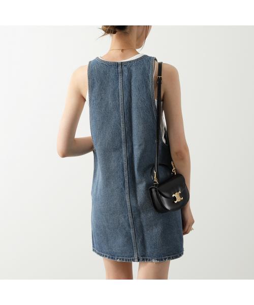 CELINE ワンピース 2U142930F ダンガリー ミニドレス セリーヌ CELINE CELINE ワンピース 2U142930F ダンガリー ミニ
