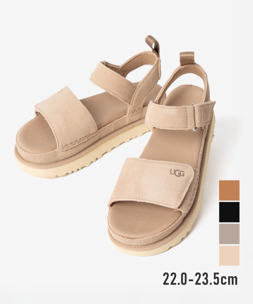 UGG Goldenstar 厚底 サンダル　23.5 Amazon | [アグ] ストラップサンダル レディース 厚底 軽量