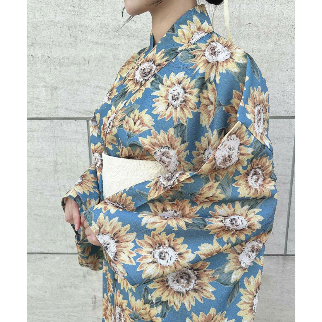 新品 未使用 Fi.n.t フィント 浴衣 セット fint フィント F i.n.t 【洗える・2wayセパレート浴衣・浴衣＋作り帯3