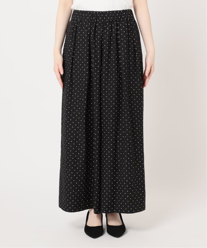JOURNAL STANDARD 【洗える】レーヨン麻タックワイドキュロット38 セール 30%OFF】《追加2》【洗える】レーヨン麻タックワイド