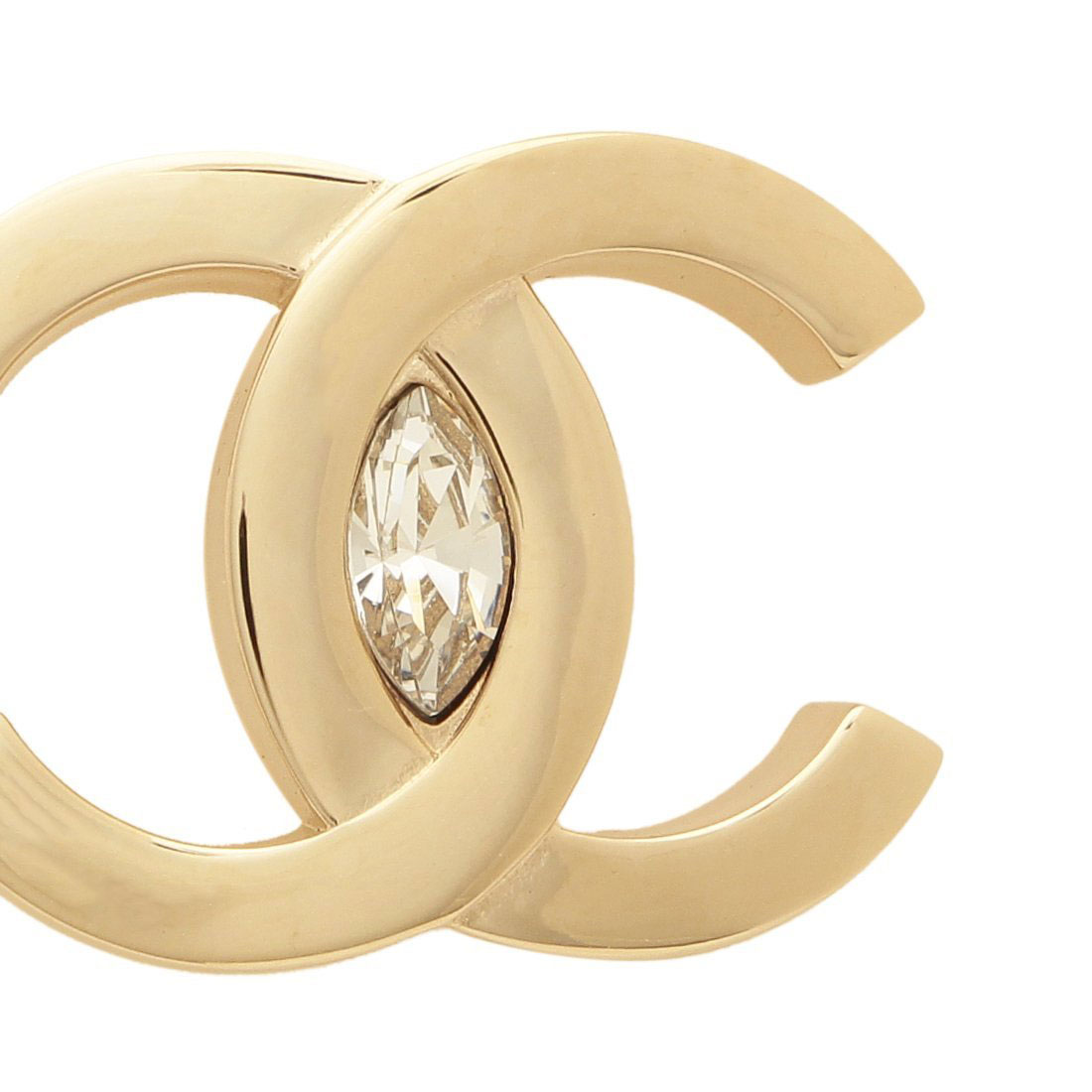 シャネル CHANEL ピアス ココマーク CCマーク スタッズ ゴールド