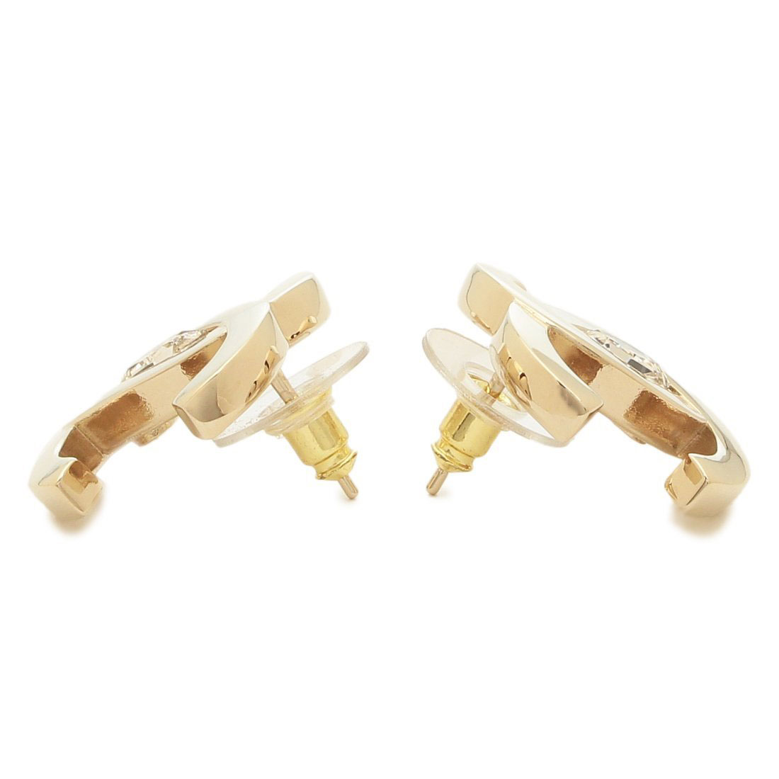 CHANEL　シャネル　CCマーク　ピアス　ゴールド シャネル CHANEL ピアス ココマーク ラウンドピアス CHANEL