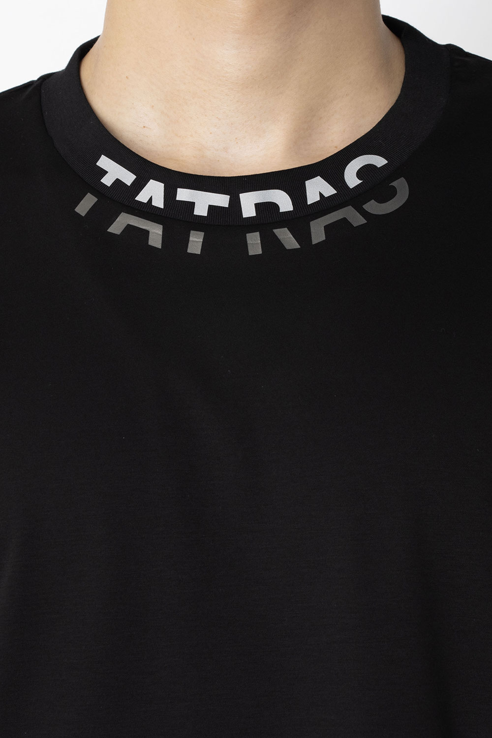 TATRAS タトラス ロゴワッペン 半袖ポロシャツ ブラック サイズ3