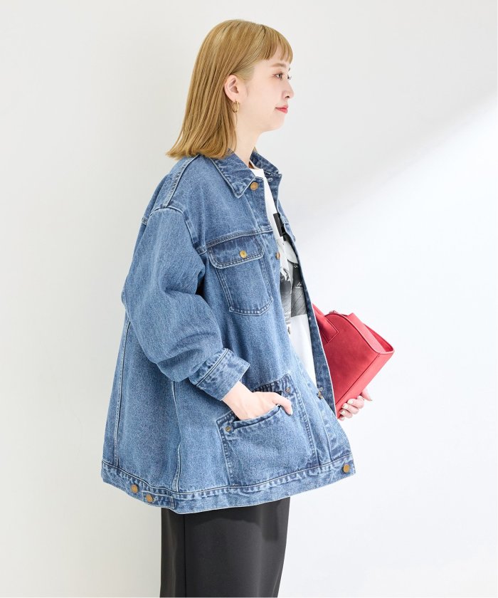 B.C STOCK DUJOURデュジュールRIDING JEANJACKET 追加予約》ウォッシャブル / DU JOUR/デュ ジュール RIDING JEAN