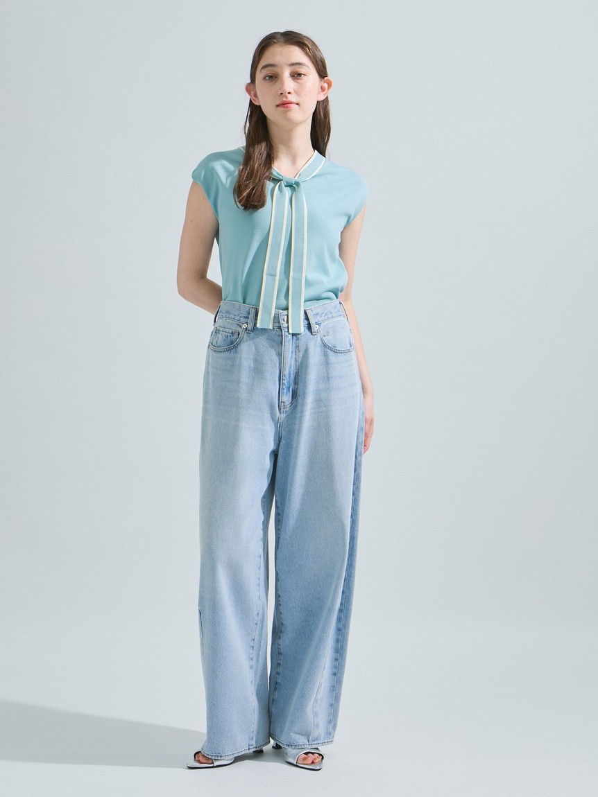 ketty / ケティ ボウタイニットトップス≪手洗い可能≫ ボウタイニットトップス≪手洗い可能≫ | ketty（ケティ