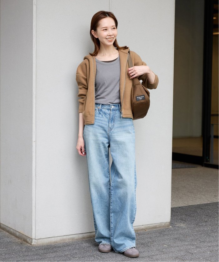 追加予約》【洗える】ダブルニットフーディ(508285128