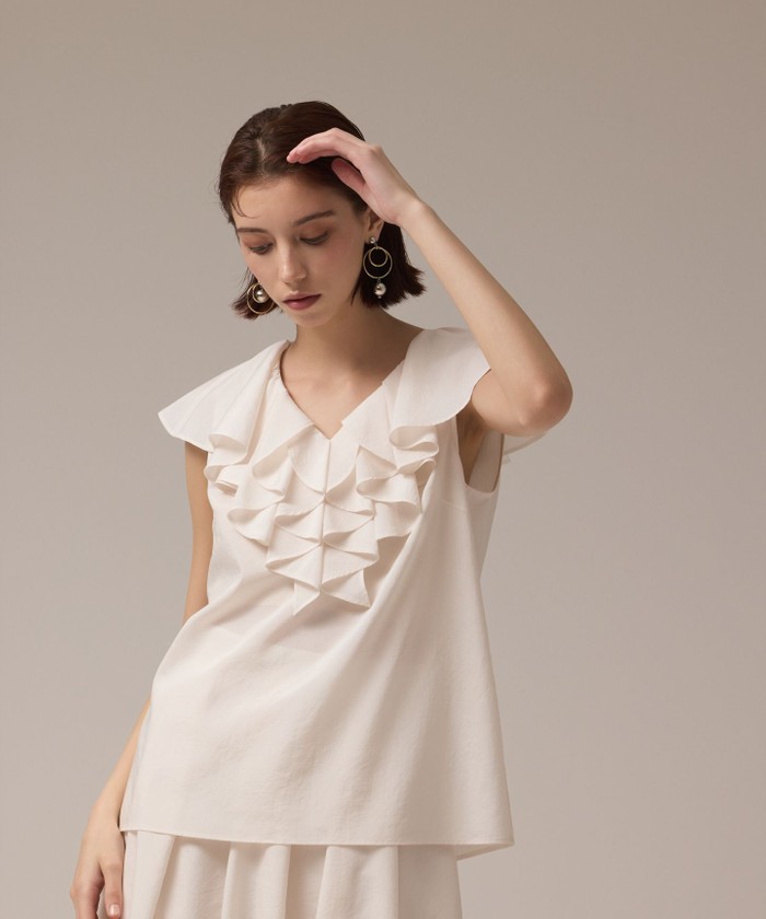 【美品】グレースクラス グレースコンチネンタル ティアードフリルブラウス フリルタイトスカート / GRACE CONTINENTAL | GRACE CONTINENTAL