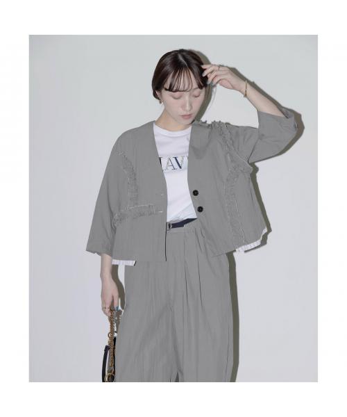 楽天市場】Eimee Law エイミーロウ サテンタックパンツ 83834E