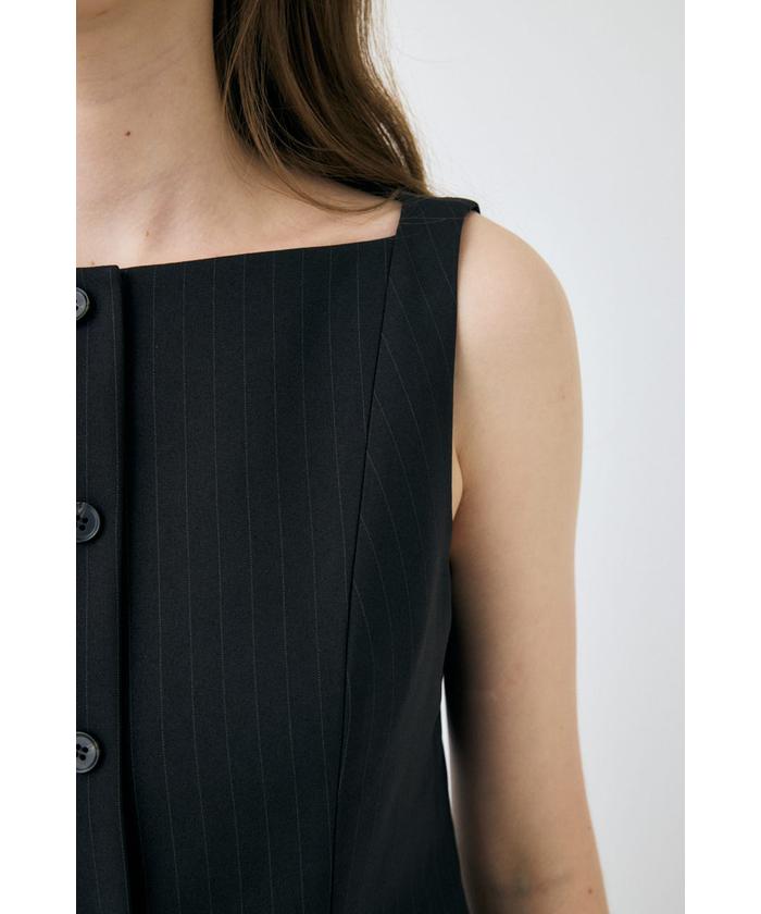 セール10%OFF】BOAT NECK ベスト(508287398) | マウジー(moussy