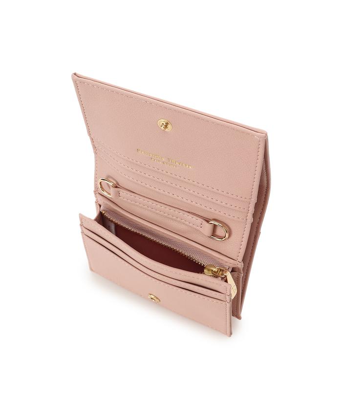 大人気!! Samantha Thavasa Petit Choice プチリボン ミニ財布 スペシャルチャーム付き】ビッグリボン 折財布(FREE レッド