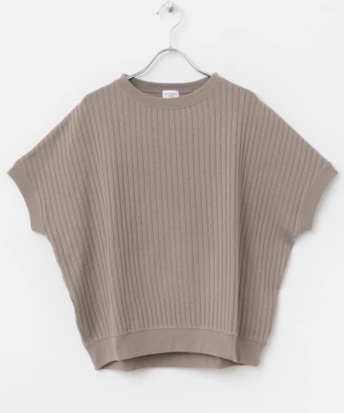 URBAN RESEARCH DOORS タックハニカムフレンチプルオーバー URBAN RESEARCH DOORS｜タックハニカムフレンチプルオーバー