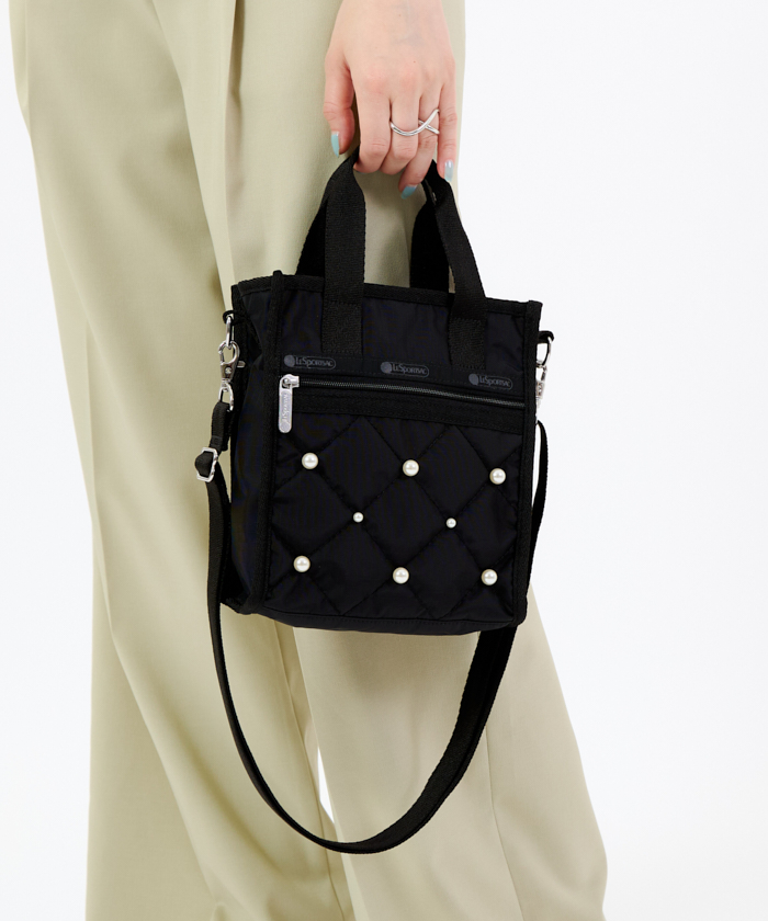 ☆LeSportsac☆ MINI TOTE W PEARLS パール 要在庫確認 5082601992H8_12.jpg