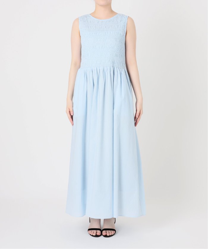 SLOBE IENA コットンシャーリングノースリーブワンピース セール 30%OFF】コットンシャーリングノースリーブワンピース
