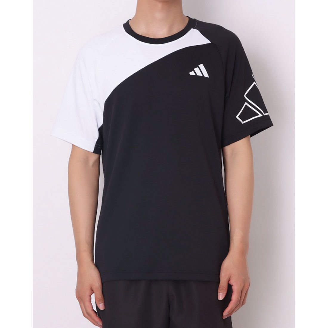 Tシャツ・カットソー adidas TOP (KC8800) セール】アディダス adidas メンズ 半袖機能Tシャツ M COOL BIG