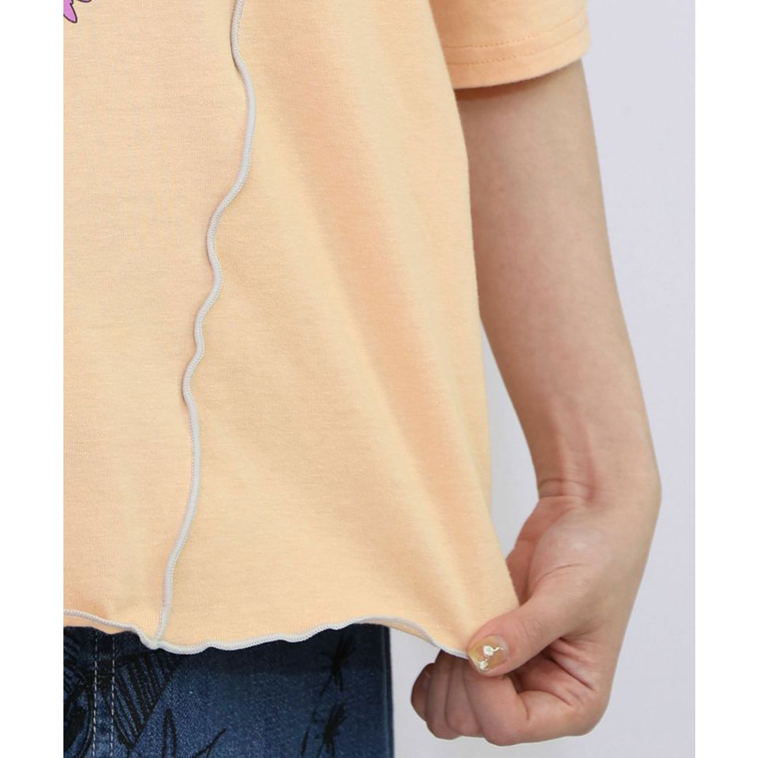 ScoLar スカラー スカラープラネット柄 メロウ ステッチ 切替 Tシャツ 夏 レディース 半袖 おしゃれ 綿 カットソー 楽天市場】ScoLar スカラー スカラープラネット柄 メロウ