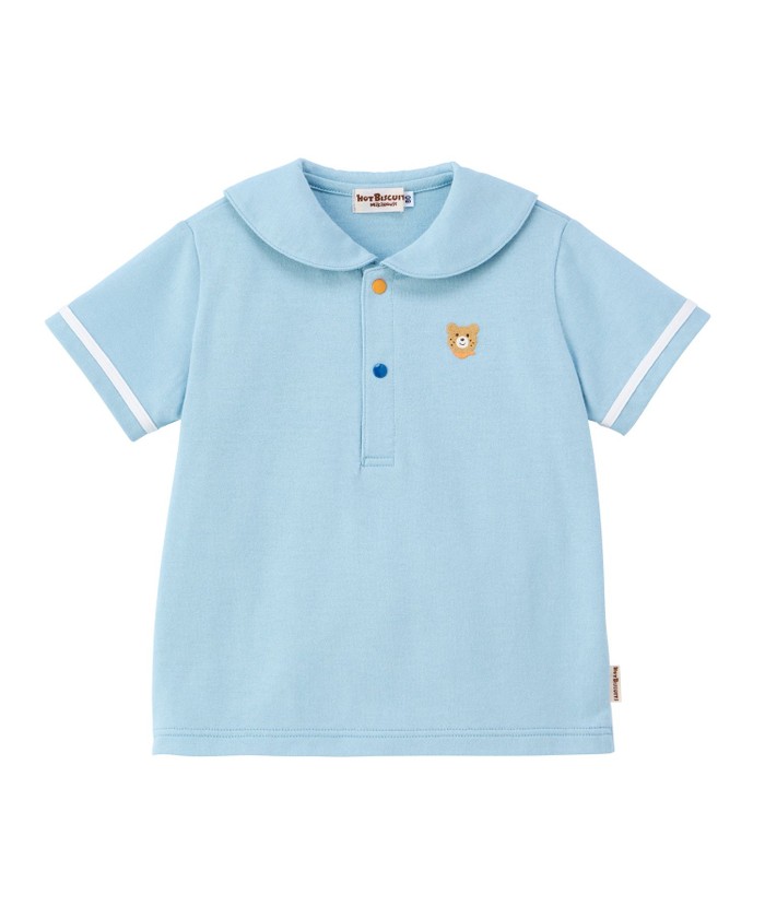 未使用☆ミキハウス☆セーラーTシャツ パンツ☆セット☆ネイビー